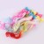10 Pieces Multi-colors Kids Hair Extensions Curly Little Girl Clip on Hair Extensions Cute Unicorn Bow Colored Hair Clips Kids for Girls