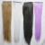 LeeWin 2 pack Singlee Color Straight Style Court Épais Postiches Ajoutant Extra Hair Volume Clip dans les Extensions De Cheveux Topper pour Cheveux Amincissants Femmes