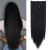 LeeWin Straight 7 Pcs Full Head Party Highlights Clip on Hair Extensions Colored Hair Streak Human Hair Pieces