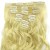 LeeWin Curly 7 sztuk / zestaw Full Head Party Highlights Clip on Przedłużanie włosów Kolorowe pasmo włosów Syntetyczne treski