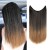 LeeWin Curly Wavy Hair Flip Extensiones de cabello con alambre ajustable transparente invisible Clips seguros extraíbles Peluquín secreto para mujeres de un solo color
