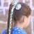 8 adet renkli örgüler saç uzantıları kauçuk bantlar at kuyruğu saç yayları gökkuşağı renk sentetik saç parçaları parıltılı kızlar için kızlar kızlar parti vurgular cosplay giydirme