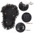 Afro Puff Ponytail Perucas para Mulheres Pretas Kinky Curly Afro Puff Drawstring Ponytail Com Cabelo encaracolado Bangs Cinza Afro Ponytail para Cabelo Natural Sal e Pimenta Perucas para Mulheres