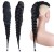 Larga cola de caballo trenzada Mohawk Big Wig Extensión de cola de caballo alta para mujeres Cañada de pescado Fishtail Extensión de cola de cola Yaki Faux Hawk Clip en Extensiones de cabello de cola de caballo