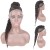 Long Braided Ponytail Mohawk Braid Wig High Ponytail Rozszerzenie dla kobiet bogini Fishtail Braid Ponytail Extension Yaki Faux Hawk Clip w przedłużanie włosów kucyka