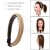 Multi-kleuren Europese en Amerikaanse Bohemia Fashion LEEWIN Handgemaakte Fishtail Braid met 2 cm breedte Dubbele rij tanden Plastic hoofdband, rubberen band haarband, haarband, hoofdtooi, haaraccessoires fabrieksprijs groothandel