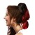 Ombre Color Ponytail Extension Claw Clip in Curly Wavy Ponytail Hair Extensions Synthetic Hair Pieces for Women Pony Tail