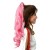 カーリーウェーブポニーテールヘアエクステンション女性用合成ヘアピースポニーテールのシングルカラーポニーテールエクステンションクロークリップ