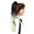 Ombre Color Ponytail Extension Claw Clip in Curly Wavy Ponytail Hair Extensions Synthetic Hair Pieces for Women Pony Tail