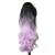 Ombre Color Ponytail Extension Wrap Around Curly Wave Hair Extensions Synthetic Pony Tail Hairpiece untuk Wanita Gadis