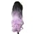 Ombre Color Ponytail Extension Wrap Around Curly Wave Przedłużanie włosów Syntetyczna treska Pony Tail dla kobiet Dziewcząt