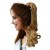 Single Color Velcro Ponytail Extension Wrap Around Long Curly Wave Hair Extensions Synthetic Pony Tail Hairpiece untuk Wanita Gadis