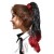 Ombre Color Velcro Ponytail Extension Quấn quanh phần nối tóc sóng xoăn dài Kẹp tóc đuôi ngựa tổng hợp cho các cô gái nữ