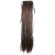 Trenza de un solo color, trenza, trenzas de cabello, vendaje, cola de caballo, peluca, fábrica de extensiones de cabello de seda de alta temperatura, accesorios para el cabello al por mayor