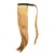Düz Uzun At Kuyruğu Uzantıları Sentetik Saç Parçası Etrafında Sarın Sihirli Yapıştır Midilli Kuyruğu Saç Uzantıları Kadınlar Kızlar için Saç Parçaları