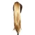 Ekstensi Ponytail Panjang Lurus Membungkus Potongan Rambut Sintetis Magic Paste Pony Tail Hair Extensions Hairpieces untuk Gadis Wanita