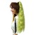 Шнурок Одноцветный кукурузный кудрявый волнистый хвост Синтетическое наращивание волос 20-24 дюйма для женщин и девочек