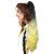 LeeWin cordão Ombre Cor Milho Cacheado ondulado Ponytail Synthetic Hair Extension 20-24inch para mulheres meninas