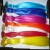 LeeWin 100 Brins 18 » Party Colors Extensions de cheveux I-Tip Cheveux pré-collés Longs Postiches Droits Synthétique Résistant à la Chaleur Surligner Plume Micro Anneau Accessoires De Cheveux