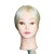 LeeWin Mannequin Head with Hair 16inches-24inches Long Synthetic Hair Styling Training Head Manikin Cosmetology Head Hair Female Europe Face Style