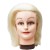 LeeWin Mannequin Head 10inches-22inches Human Hair Hairdresser Cosmetology Mannequin Manikin Training Head Hair Female Europe Face Style