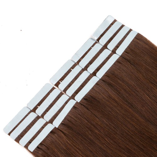LeeWin Straight Skin Weft Hair Tape In Non Remy Human Hair Extensions 2g/pc 40pcs 14 single Colors