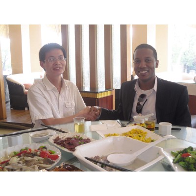 Customer visit company Customer visit company