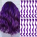 Extensiones de cabello de colores de 12 piezas Extensiones de cabello rizadas multicolores con clip Extensiones de cabello arcoíris coloridas para niños Regalos para mujeres Lo más destacado de la fiesta de Navidad de Halloween