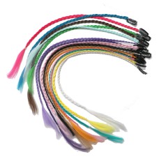 Extensiones de pinzas para el cabello liso LeeWin con peque帽as trenzas de tres hebras, extensiones de arco铆ris coloridas, adecuadas para regalos de ni帽os y mujeres Lo m谩s destacado de la fiesta de Navidad de Halloween Extensiones de pinzas para el cabello liso LeeWin con peque帽as trenzas de tres hebras, extensiones de arco铆ris coloridas, adecuadas para regalos de ni帽os y mujeres Lo m谩s destacado de la fiesta de Navidad de Halloween