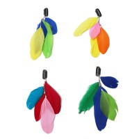 Extensiones de plumas Reed Really Feather de 12 pulgadas con clip para cabello con plumas Extensiones de plumas Reed Really Feather de 12 pulgadas con clip para cabello con plumas