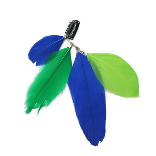 12 inches Clip on Feather Hair Muilt-Colors Reed Really Feather Extensions