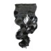 LeeWin 5 clips/pc 3/4 Clip de onda rizada de cabeza completa en extensiones de cabello sintético Piezas de cabello para mujer