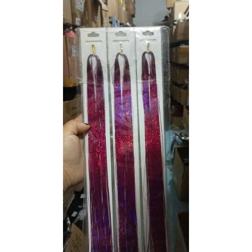 Botella para el cabello Kit de hojalata de extensión para el cabello de 12 colores y 2400 hebras con purpurina para mujeres y niñas Accesorios para el cabello para Navidad Año nuevo Halloween Parte de cosplay