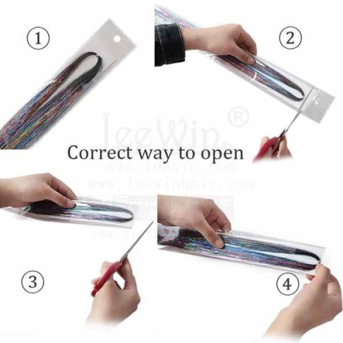 Botella para el cabello Kit de hojalata de extensión para el cabello de 12 colores y 2400 hebras con purpurina para mujeres y niñas Accesorios para el cabello para Navidad Año nuevo Halloween Parte de cosplay