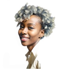 LeeWin African Fluffy Mohawk Ponytail with Bangs Short African Curly Wig Bag Synthetic Wig Jerry Curly No Drawstring Ponytail Hair Tie - with 6BB Clip LeeWin African Fluffy Mohawk Ponytail with Bangs Short African Curly Wig Bag Synthetic Wig Jerry Curly No Drawstring Ponytail Hair Tie - with 6BB Clip