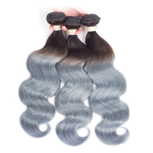 LeeWin Brazilian Wavy 100% Human Hair Bundle 10-28 ιντσών Non-Remy Hair