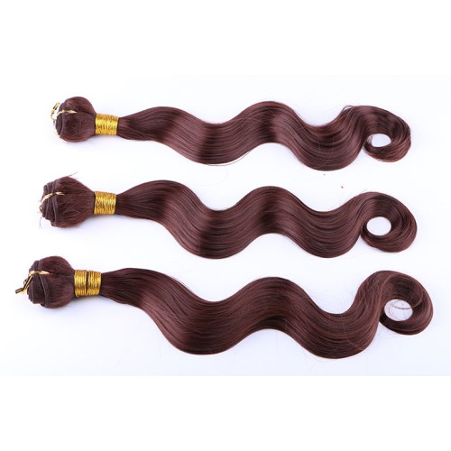LeeWin Brazilian Wavy 100% Human Hair Bundle 10-28 ιντσών Non-Remy Hair