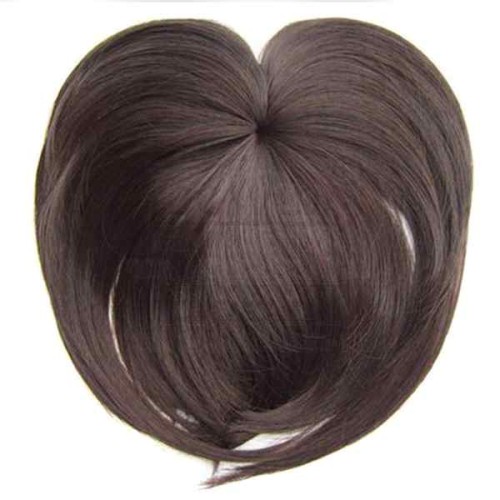 Accessori per capelli lisci da donna con frangia, accessori per capelli con corona a clip, accessori per capelli in fibra chimica, ritocchi per parrucche sintetiche, blocchi per capelli