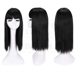 Toppers para el cabello con flequillo para mujer Topper con corona con clip Topper con base de seda Toppieces Topper de reemplazo de peluca de tupé sintético con cierre Extensiones para el cabello