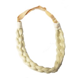 Trenza de cinco hebras de sotavento hecha a mano de moda multicolor europea y americana de Bohemia con banda elástica ajustable de 3 cm de ancho،corbata de goma para el cabello, banda para el cabello, tocado, accesorios para el cabello Precio de fábrica a