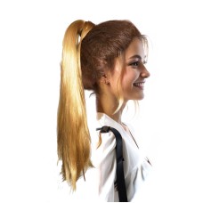 LeeWin Magic Adhesive Ponytail Extensions Wrap Long Curly Wave Extensions Synthetic Ponytail Wig for Women Girls LeeWin Magic Adhesive Ponytail Extensions Wrap Long Curly Wave Extensions Synthetic Ponytail Wig for Women Girls